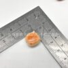 Wholesale Perforated bread coee-printed mini bread beads