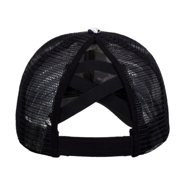 Wholesale European and American Cross-Border Baseball Cap with nytail Opening for Women, Anchor Design, Sun Protection, Breathable Mesh Cap B1183