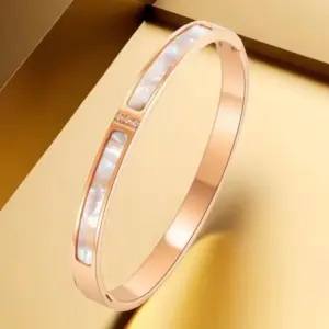 Rose Gold Shell Bracelet