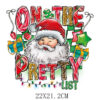 Wholesale Christmas logo clothing UV DTF Ready to Press Transfers Wraps
