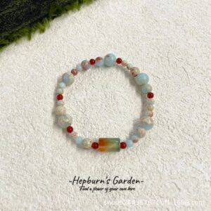 Wholesale Zhizhi Liansheng Retro New Chinoiserie Simple I Original Bracelet Cool Style Ancient Style Forest Style Fresh Literary Style