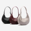 oly-e2ac7e32c844164c36bc2bb74480e063 Wholesale Spring Solid Color Half Moon Bag Elegant Simple Fashionable Korean-style One-shoulder Crosbody rtable Underarm Bag for Women