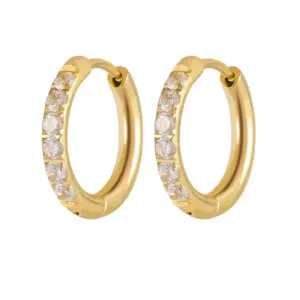 2.5 * 12mm Gold (a Pair)