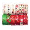 Wholesale DIY Decorative Hand Ledger Tape New Christmas Hot Stamping Washi Tape Hand Tearing