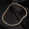 Wholesale PVD Coated Real Gold Plated 18K Gold Solid Color 201 Stainless Steel Fashion Waterproof Non Tarnish Bracelets Necklace