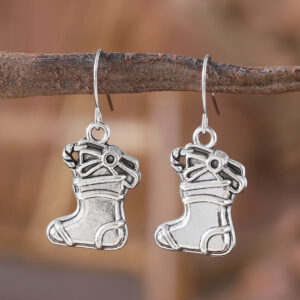A Pair of Christmas Stocking Earrings