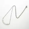 Wholesale Jewelry Fashion Leaf 201 Stainless Steel 18K Gold Plated Plating Stainless Steel Necklaces
