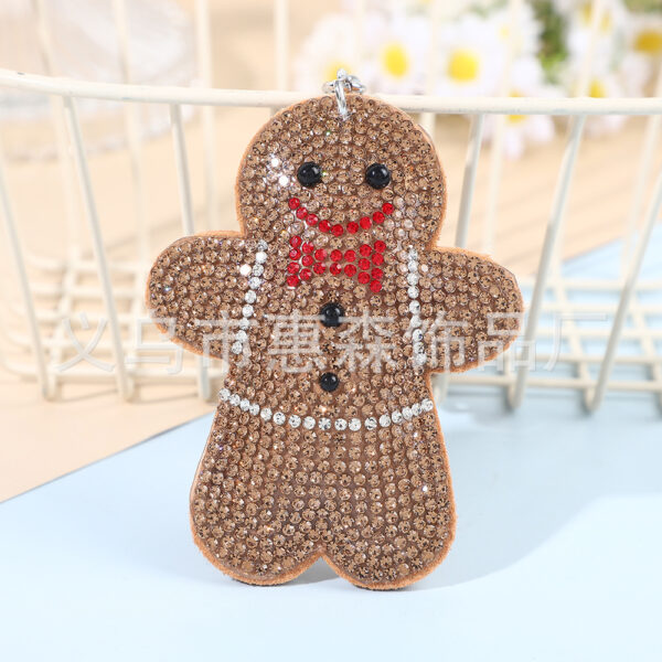 Wholesale Diamond studded cartoon keychain