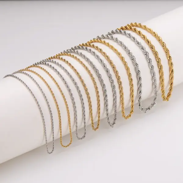 PVD Coated 18K Gold Plated Insect 304 Stainless Steel Hip-Hop Waterproof Non Tarnish 304 Stainless Steel Necklace