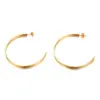 Wholesale 1 Pair Exaggerated C Shape 304 Stainless Steel Stainless Steel Earrings
