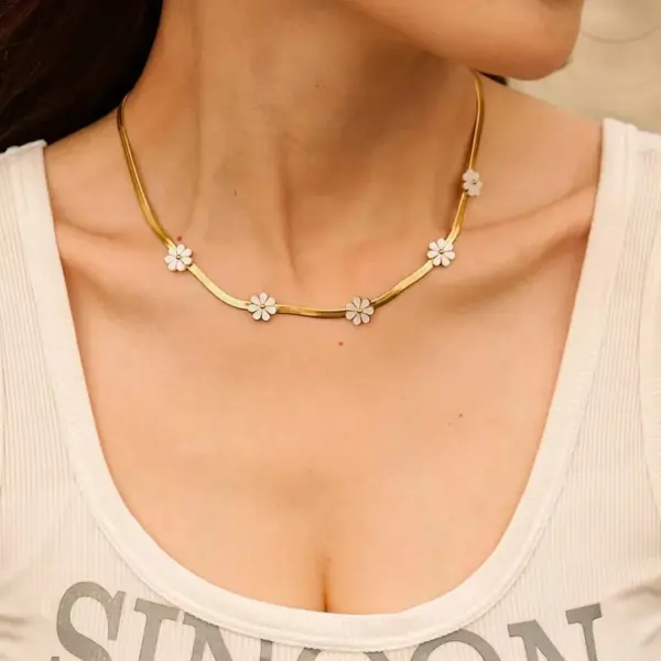 Wholesale 304 Stainless Steel Irregular PVD Coated Acrylic 18K Real Gold Plated Retro Simple Style Waterproof Non Tarnish Inlay Gold Earrings Necklace