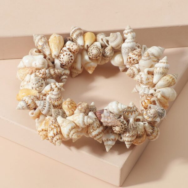 Wholesale European small conch shell bracelet beach jewelry