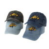 Wholesale Denim washed chilen's hat cartoon excavator embroidered peaked cap Spring and Autumn new boys and girls sunshade baseball cap