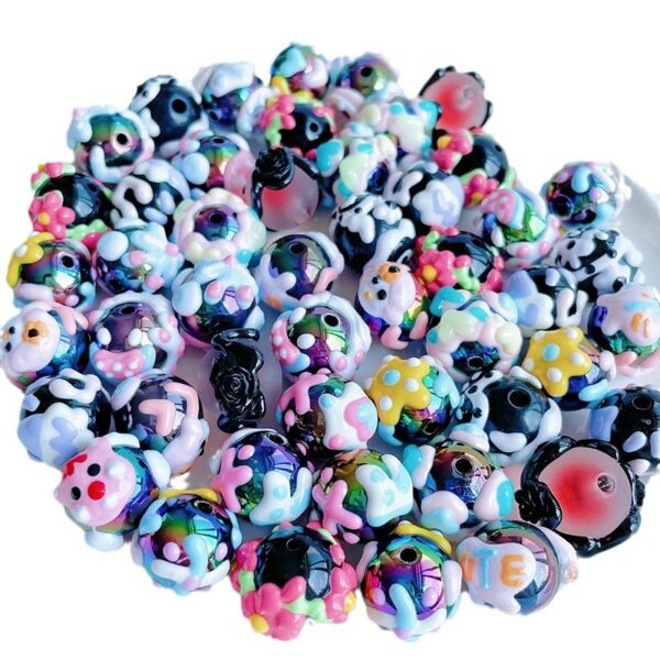 Wholesale Black mixed bead design