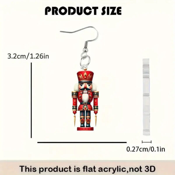 Wholesale Cartoon Christmas King Earrings