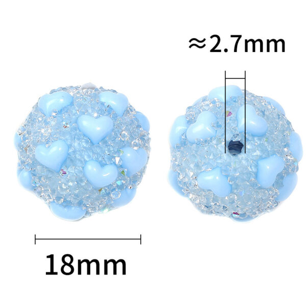 oly-e35fa41a85370b75687599dc82ef537f Wholesale Sparkling rhinestone sugar heart full of rhinestone beads