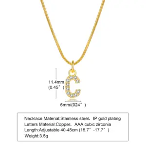 Gold / Letter C