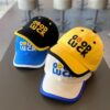 Wholesale Spring and Summer Boys' Baby Cap Summer Children's Baseball Boys Men's Treasure Sunscreen Sun Hat Trendy Cool Thin Men