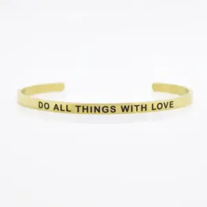 DO ALL THINGS WITH LOVE