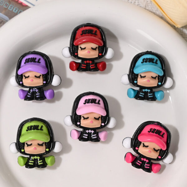 Wholesale holes loose beads diy mobile phone beads OLY Exclusive