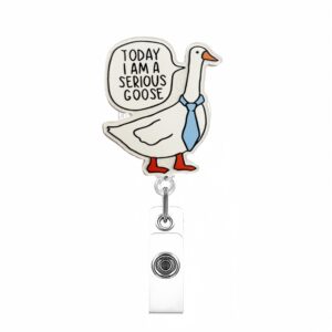 White collar tie goose