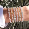 Wholesale Fashion Geometric Copper Plating Zircon Bracelets 1 Piece