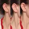 Wholesale Fashion Geometric Copper Ear Studs Plating Zircon Copper Earrings