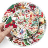 Wholesale 50 Christmas Retro Watercolor Stickers