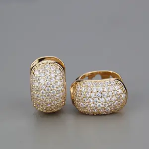 EA12-1 Gold-Plated White Zirconium Does Not Separate Colors