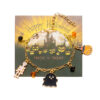 oly-e41444f308b79a1726ae94b073bfeda8 Wholesale Pumpkin Ghost Paper Card Bracelet