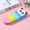 oly-e4154c377c7e5ae713d1a6d460ee5a5a Wholesale Decompression Silicone Pencil Case Cartoon Rabbit Panda Children's Pencil Bo