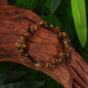 Tiger-shaped stone