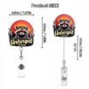 oly-e4342473a4fee21c0c45d5da79404d62 Wholesale Acrylic Fun Creative Little Panda Raccoon Easy Pull Buckle Telescopic Rotating Certificate Badge Clip Student Medical Gift