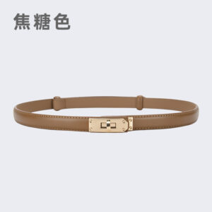 20552-gold buckle-caramel