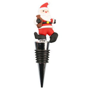 7-Christmas wine stopper