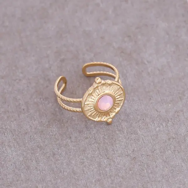 PVD Coated 18K Gold Real Gold Plated Bow Knot Stainless Steel Retro Waterproof Non Tarnish