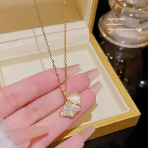 X084 Titanium Steel Gold Plating