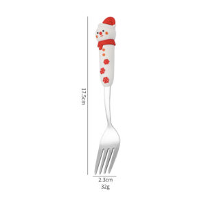 Snowman fork [silver]
