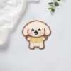 Wholesale Computer Embroidered Plush Bear Cloth Stickers Self-Adhesive Embroider Stickers DIY Bag Decoration Clothing Patch Stickers Wholesale Cute and Fun