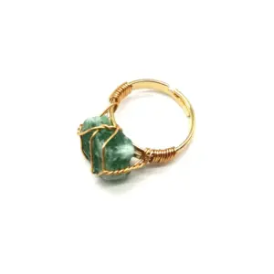 Green Aventurine / Adjustable Opening