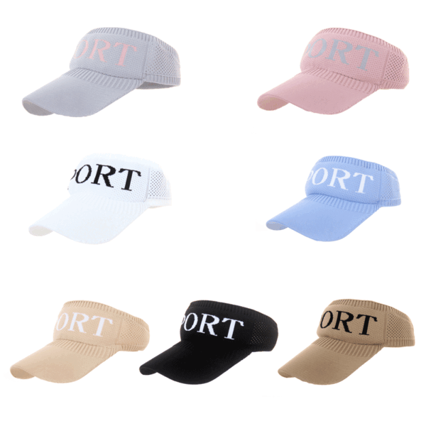 Wholesale New Style Open-Top Sun Protection Hat for Men and Women, Versatile Baseball Cap, Sports Outdoor Sun Hat, Sun Hat, Tennis Cap