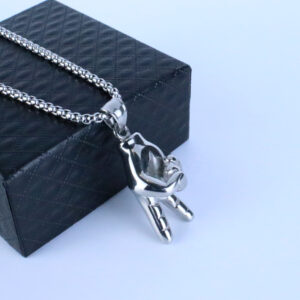 Jewelry necklace + stainless steel 60cm