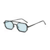 Wholesale Double Beam Metal Frame Sunglasses Fashion Retro Polygon Mirror Classic All-match Punk Series Distinctive Sunglasses