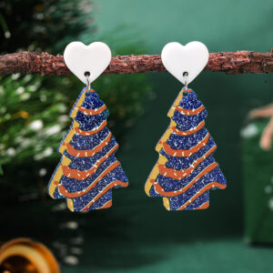 Blue christmas tree