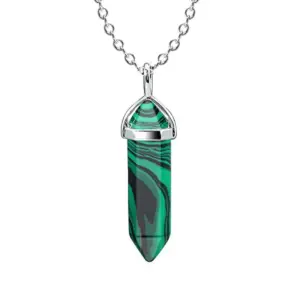 Malachite + Chain