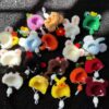 oly-e4c27c8c30c285dd921b4590f3c7ad9b Wholesale Hamster Bear plush cute small hat photography props handmade crocheted pet wool hat Winter Mini