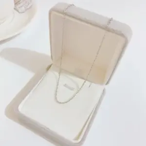 O-Shaped Chain Steel Color 45cm