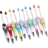 Wholesale beadable pens creative flower Gomsophila sugar pen