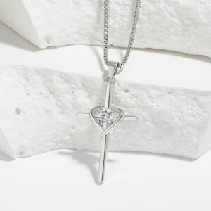 White Diamond White Gold Necklace