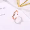 Copper Plating Artificial Gemstones Copper Rings